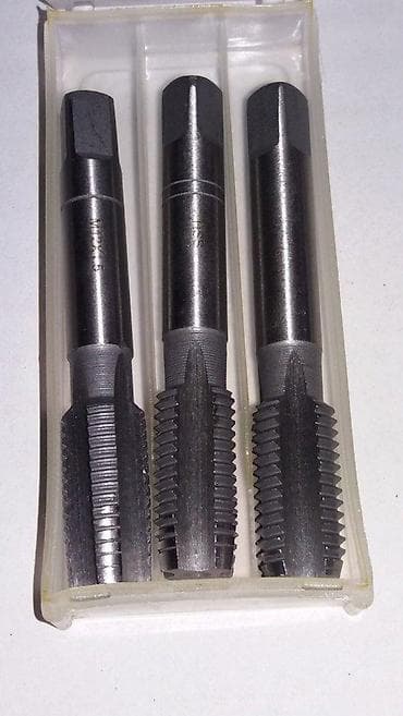 za svaki dan: Set metrika (navojni ureznici) EURO TOOLS – HSS DIN serija - Tip at lalafo.rs — 4 za svaki dan: Set metrika (navojni ureznici) EURO TOOLS – HSS DIN serija - Tip — 4