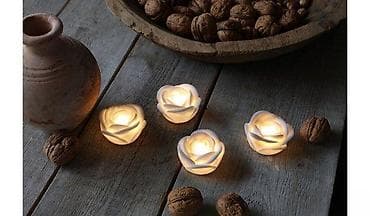 prsluk jaknica mango u: LED dekorativne svećice u obliku belih ruža – set 4 komada (Flower at lalafo.rs — 2 prsluk jaknica mango u: LED dekorativne svećice u obliku belih ruža – set 4 komada (Flower — 2