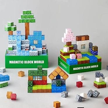 Building Blocks: Minecraft Kocke Magnetne Kockice 168, 132, 66kom Opis proizvoda at lalafo.rs — 1 Building Blocks: Minecraft Kocke Magnetne Kockice 168, 132, 66kom Opis proizvoda — 1