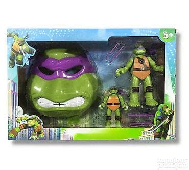 Donatelo Maska sa 2 Figure – Ninja Kornjače Set za Decu 🟣 Akcioni set na lalafo.rs — 2 Donatelo Maska sa 2 Figure – Ninja Kornjače Set za Decu 🟣 Akcioni set — 2