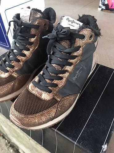 Pepe Jeans London patike – ženske, visoki model - Dizajn: kombinacija na lalafo.rs — 4 Pepe Jeans London patike – ženske, visoki model - Dizajn: kombinacija — 4