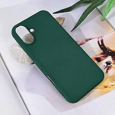 Maska Teracell Soft Velvet za iPhone 16 Plus 6.7 tamno zelena. Uz brzu at lalafo.rs — 1 Maska Teracell Soft Velvet za iPhone 16 Plus 6.7 tamno zelena. Uz brzu — 1