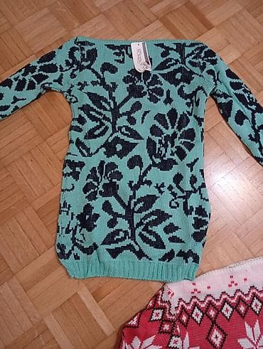 Dva ženska pletena džempera – Moreno - Model 1: krem-beli džemper sa na lalafo.rs — 3 Dva ženska pletena džempera – Moreno - Model 1: krem-beli džemper sa — 3