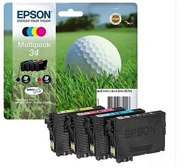 Epson 34 Multipack – original set kertridža za štampače - Proizvođač na lalafo.rs Epson 34 Multipack – original set kertridža za štampače - Proizvođač