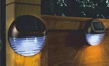 Dryers: Solarne LED zidne lampe za eksterijer - Polukružni zidni modeli sa at lalafo.rs — 2 Dryers: Solarne LED zidne lampe za eksterijer - Polukružni zidni modeli sa — 2