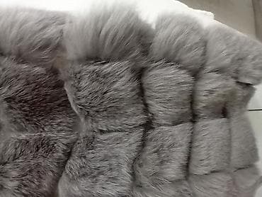 Siva ženska krznena prsluk-jakna - Dizajn: prsluk bez rukava sa na lalafo.rs — 2 Siva ženska krznena prsluk-jakna - Dizajn: prsluk bez rukava sa — 2