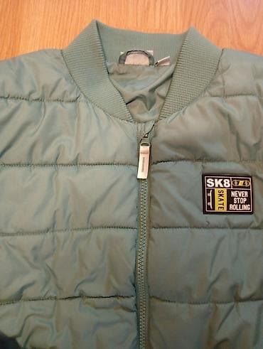 Zimska jakna za dečake – SK8 “Never stop rolling” - Boja: maslinasto na lalafo.rs — 2 Zimska jakna za dečake – SK8 “Never stop rolling” - Boja: maslinasto — 2