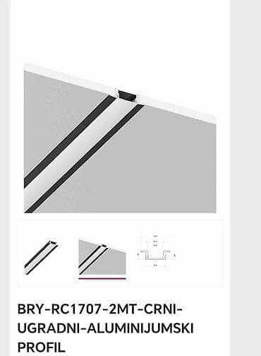 2m lajsne za led trake na lalafo.rs — 5 2m lajsne za led trake — 5