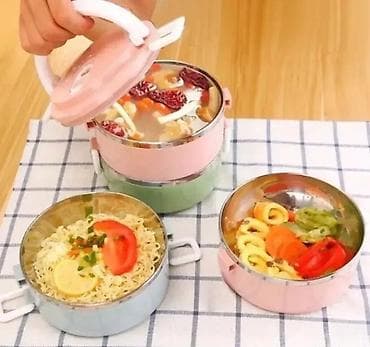 Termo posuda za hranu – trodelna (Lunch Box) 🍱 Trodelna termo posuda na lalafo.rs — 2 Termo posuda za hranu – trodelna (Lunch Box) 🍱 Trodelna termo posuda — 2