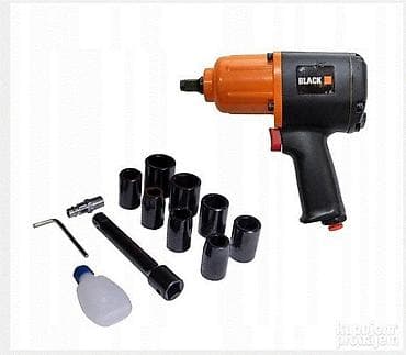 Pneumatski Pištolj BLACK 1600 Nm Model : 12204 S ovim moment na lalafo.rs Pneumatski Pištolj BLACK 1600 Nm Model : 12204 S ovim moment