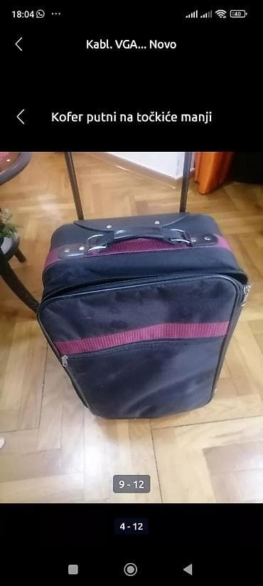 Kofer manji platneni oko 55 /35 /20 ispravan dobar
Mirjevo na lalafo.rs — 3 Kofer manji platneni oko 55 /35 /20 ispravan dobar
Mirjevo — 3