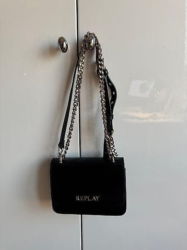 Replay mala kozna crna replay torbica at lalafo.rs — 3 Replay mala kozna crna replay torbica — 3