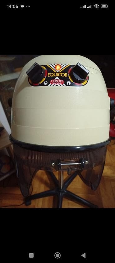 Other: Profesionalna hauba/sušilo za kosu na stalku – Ceriotti Equator (Made at lalafo.rs — 2 Other: Profesionalna hauba/sušilo za kosu na stalku – Ceriotti Equator (Made — 2