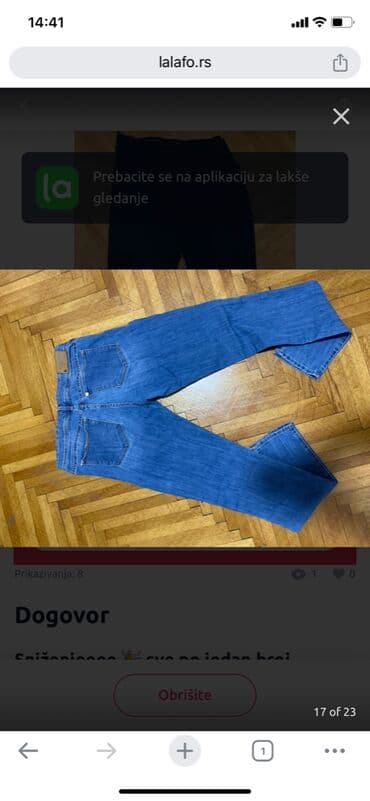 Pantalone, farmerke, trenerke,helanke🎉 snizenjee… sve po jedan model na lalafo.rs — 2 Pantalone, farmerke, trenerke,helanke🎉 snizenjee… sve po jedan model — 2