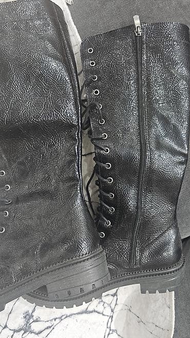 High boots, 38, color - Black at lalafo.rs — 3 High boots, 38, color - Black — 3