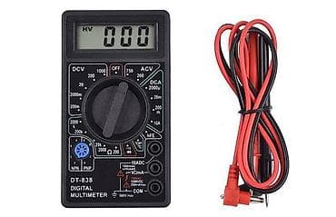 Digitalni multimetar DT-838 sa temperaturnim ispitivanjem Multimetar na lalafo.rs — 1 Digitalni multimetar DT-838 sa temperaturnim ispitivanjem Multimetar — 1