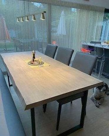 Antique Dining Tables: TRPEZARIJSKI STO MODEL MS21 | Izrada nameštaja po meri Drvo& metal at lalafo.rs — 1 Antique Dining Tables: TRPEZARIJSKI STO MODEL MS21 | Izrada nameštaja po meri Drvo& metal — 1
