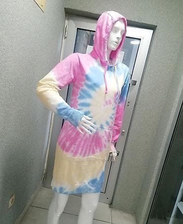 sako laneni: Haljina sa kapuljačom, dugačkih rukava, sa kengur džepom. Model je u at lalafo.rs — 5 sako laneni: Haljina sa kapuljačom, dugačkih rukava, sa kengur džepom. Model je u — 5