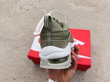 Nike Air Max 97 – maslinasto zelene patike - Ikoničan AM97 talasasti na lalafo.rs — 4 Nike Air Max 97 – maslinasto zelene patike - Ikoničan AM97 talasasti — 4