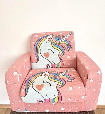 Fotelja dečija na razvlačenje, veoma udobna i draga mališanima (0-7 na lalafo.rs Fotelja dečija na razvlačenje, veoma udobna i draga mališanima (0-7