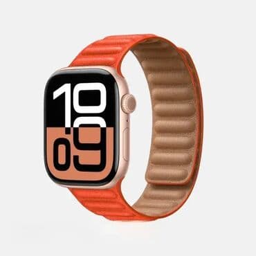 Magnetna narukvica u narandžastoj boji, za Apple Watch. Dostupna i u na lalafo.rs Magnetna narukvica u narandžastoj boji, za Apple Watch. Dostupna i u