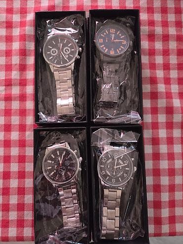 Muški ručni satovi – različiti modeli - Kućište: okruglo, metalno - na lalafo.rs — 2 Muški ručni satovi – različiti modeli - Kućište: okruglo, metalno - — 2