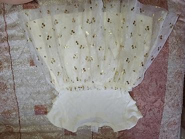 Elegantna haljinica–body za bebu (svetlokrem boja) sa raskošnom til na lalafo.rs — 2 Elegantna haljinica–body za bebu (svetlokrem boja) sa raskošnom til — 2