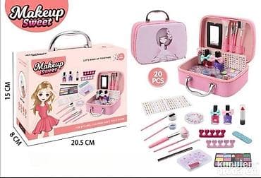Dečiji setovi za ulepšavanje: Make Up Sweet – Šminka u prenosivom koferu 💄🎁 Make up sweet set za na lalafo.rs — 3 Dečiji setovi za ulepšavanje: Make Up Sweet – Šminka u prenosivom koferu 💄🎁 Make up sweet set za — 3