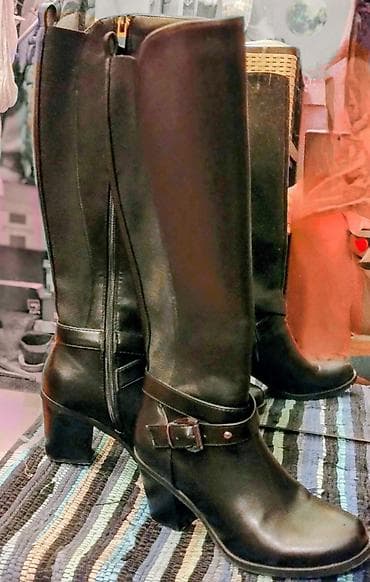 High boots, 36, color - Black at lalafo.rs — 3 High boots, 36, color - Black — 3