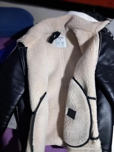 Ženska biker jakna sa postavom od veštačkog krzna (shearling stil) - na lalafo.rs — 2 Ženska biker jakna sa postavom od veštačkog krzna (shearling stil) - — 2