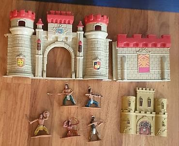 Figurice za decu: Zamak sa ekipom za igru. gusar, indijanac. zamak i indijanci. gusari na lalafo.rs — 2 Figurice za decu: Zamak sa ekipom za igru. gusar, indijanac. zamak i indijanci. gusari — 2