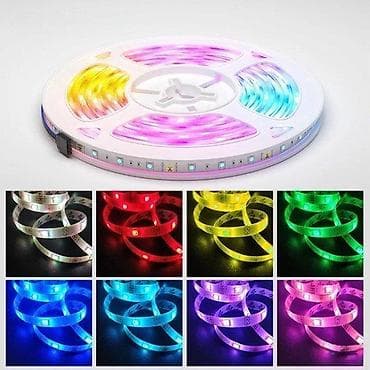 SET RGB LED traka 10m 5050 12v 220V. AKCIJA PROLEĆNA 11% DO na lalafo.rs — 8 SET RGB LED traka 10m 5050 12v 220V. AKCIJA PROLEĆNA 11% DO — 8