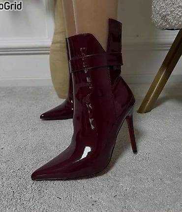 Čizme, bоја - Bordo na lalafo.rs — 1 Čizme, bоја - Bordo — 1