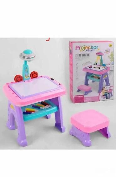Dečiji projektor za crtanje sa stolicom 🎨🪑 Ovaj fantastični set 2 u 1 na lalafo.rs — 3 Dečiji projektor za crtanje sa stolicom 🎨🪑 Ovaj fantastični set 2 u 1 — 3