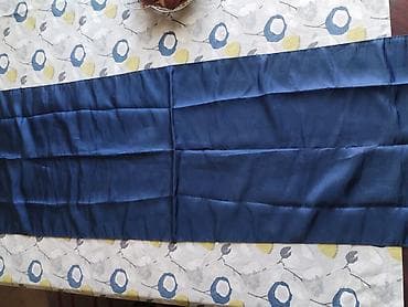 Textile: Teget nadstolnjak (staza za sto) 45 × 204 cm - Boja: teget - at lalafo.rs — 3 Textile: Teget nadstolnjak (staza za sto) 45 × 204 cm - Boja: teget - — 3