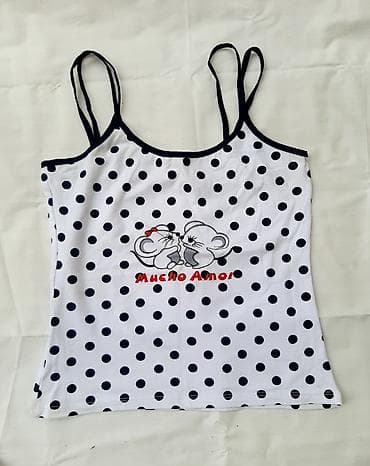 Majica na bretele Mucho Amor Nekorišćena majica na bretele na lalafo.rs — 3 Majica na bretele Mucho Amor Nekorišćena majica na bretele — 3