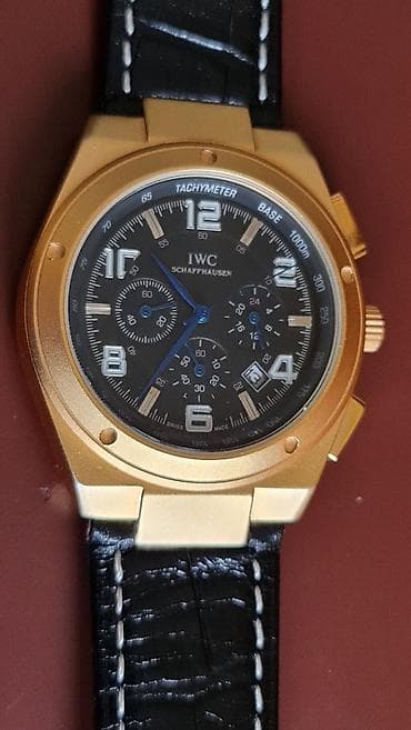 eko koza sa: IWC Schaffhausen ručni sat – hronograf sa tahimetrom - Kućište u na lalafo.rs — 1 eko koza sa: IWC Schaffhausen ručni sat – hronograf sa tahimetrom - Kućište u — 1