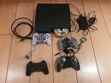 PS 3 Play Station 3 Slim čipovan 500 gb vrhunski 4 dzojstika na lalafo.rs — 3 PS 3 Play Station 3 Slim čipovan 500 gb vrhunski 4 dzojstika — 3
