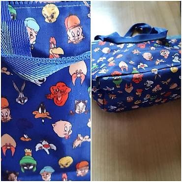 Carpisa torbica – 30 × 18 × 12 cm - Plava torbica sa printom crtanih na lalafo.rs — 3 Carpisa torbica – 30 × 18 × 12 cm - Plava torbica sa printom crtanih — 3