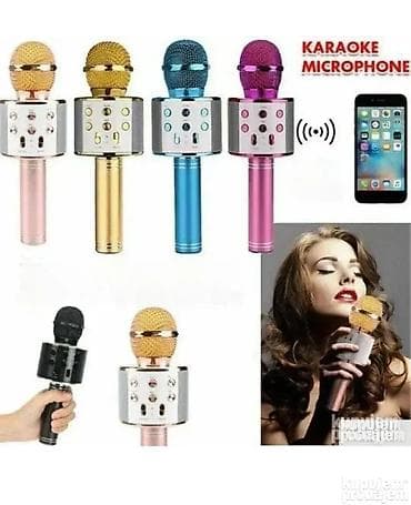 Bluetooth Mikrofon 858 Karaoke Dobrodošli u Davidov shop online na lalafo.rs — 2 Bluetooth Mikrofon 858 Karaoke Dobrodošli u Davidov shop online — 2