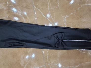 Crne ženske helanke sa ukrasnim detaljima - Model: uske helanke na lalafo.rs — 3 Crne ženske helanke sa ukrasnim detaljima - Model: uske helanke — 3