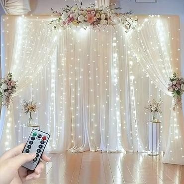 Led lampice zavesa
Dimenzije 3x3m boja bela
Cena:1700din na lalafo.rs — 2 Led lampice zavesa
Dimenzije 3x3m boja bela
Cena:1700din — 2