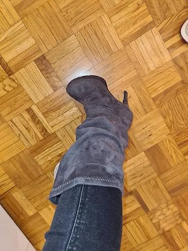 High boots, 39, color - Grey at lalafo.rs — 5 High boots, 39, color - Grey — 5