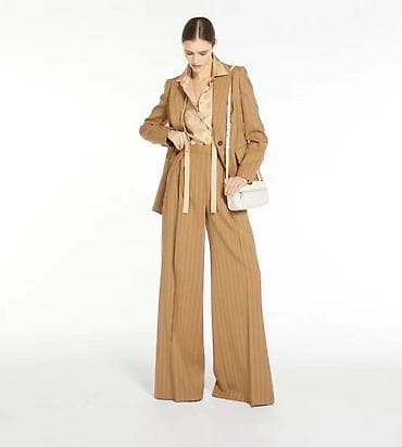 💫Ženski dvodelni odelo set – blejzer i široke pantalone na pruge 3500 na lalafo.rs — 2 💫Ženski dvodelni odelo set – blejzer i široke pantalone na pruge 3500 — 2