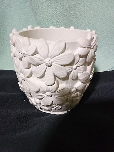 Pot, Ceramics, color - White, New at lalafo.rs Pot, Ceramics, color - White, New