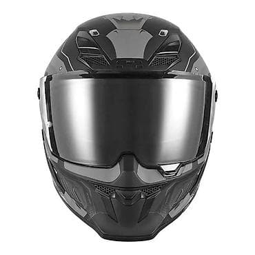 Transport: Integralna moto kaciga – futuristički dizajn, crno‑siva grafika - at lalafo.rs — 3 Transport: Integralna moto kaciga – futuristički dizajn, crno‑siva grafika - — 3