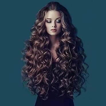 Duga talasasta perika – braon sa pramenovima, 66 cm (26 inča) - Stil at lalafo.rs — 1 Duga talasasta perika – braon sa pramenovima, 66 cm (26 inča) - Stil — 1