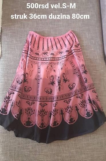 Roknica Diana Mode – Free Size - Materijal: 100% pamuk (Made in na lalafo.rs — 1 Roknica Diana Mode – Free Size - Materijal: 100% pamuk (Made in — 1