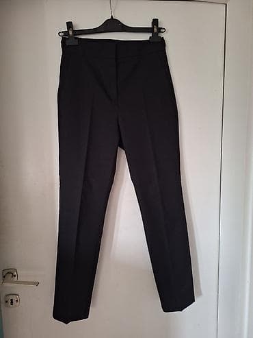 Zara crne pantalone, nosene samo nekoliko puta, S velicina, imaju na lalafo.rs — 1 Zara crne pantalone, nosene samo nekoliko puta, S velicina, imaju — 1