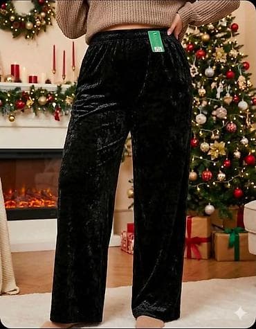 Ženske udobne pantalone za kuću L, XL, 2XL,3XL, 4XL,5XL - Materijal na lalafo.rs — 1 Ženske udobne pantalone za kuću L, XL, 2XL,3XL, 4XL,5XL - Materijal — 1